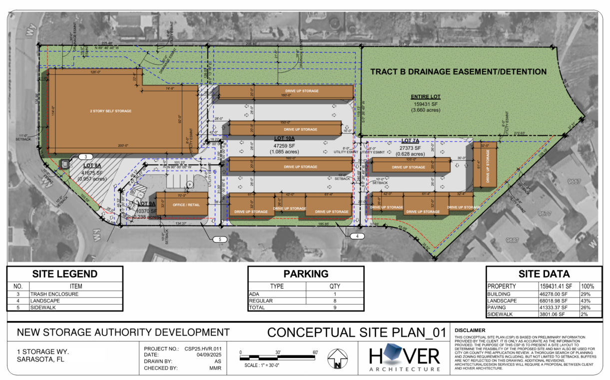File Storage Design Plan Storage Facility Design & Development - Hover Architecture